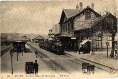 Lisieux - La Gare ligne de Cherbourg à Lisieux