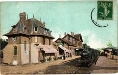 Lisieux - La gare et le Nouveau Buffet à Lisieux