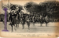 Paris Fetes de la Victoire 14 Juillet 1919 les marechaux