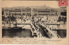 Paris 8e Place de la Concorde à Paris 8e