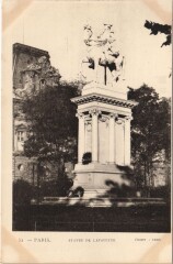 Paris 1e Statue de Lafayette à Paris 1er