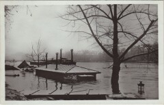Inondations 1910 Paris Port Saint-Nicolas