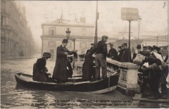 Inondations 1910 Paris Rue de Lille