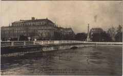 Inondations 1910 Paris Pont au Change