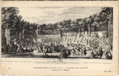 Ancien Paris Versailles Bosquets