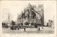 Ancien Paris Abside de notre-Dame