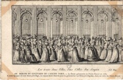 Ancien Paris Moeurs et Coutumes Allee des Soupirs