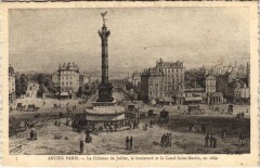 Ancien Paris Colonne de Juillet