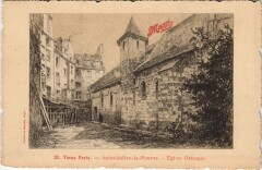Ancien Paris Saint-Julien-le-Pauvre Eglise Grecque