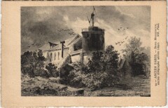 Ancien Paris Butte-Montmartre Telegraph aerien