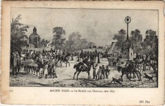 Le Marché aux Chevaux, vers 1850 à Paris 5e