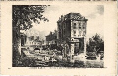 Ancien Paris Moulin a eau a Charenton