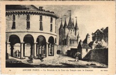 Ancien Paris La Rotonde et Tour du temple sous le Consulat