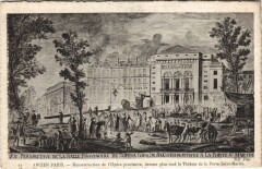 Ancien Paris Reconstruction de l'Opera