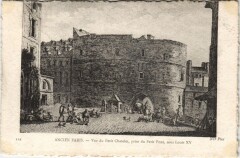 Ancien Paris Vue du petit Chatelet