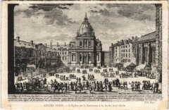 Ancien Paris Eglise de la Sorbonne