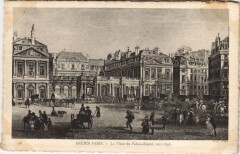 Ancien Paris place du palais Royal