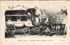 Ancien Paris Diligence Laffitte et Caillard