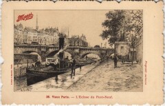 Vieux Paris Ecluse du Pont-Neuf