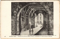 Ancien Paris Porte des Menus-Plaisirs Conservatoire de Musique