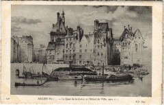 Ancien Paris Quai de la Greve hotel de Ville