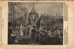 Ancien Paris Moeurs et Coutumes Marche