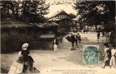 Marseille Expo Coloniale Coin de la Ferme Soudanaise à Marseille