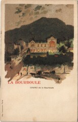 La Bourboule-Casino de la Bourboule Litho à La Bourboule
