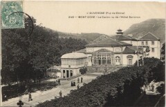 L'Auvergne (Puy-de-Dóme)-Mont-Dore-Le Casino vu de l'Hótel Sarciron à Mont-Dore