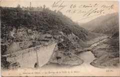Env. de Thiers-Le Barrage de la Vallée de la Miodex à Thiers