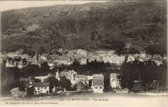 Le Mont-Dore-Vue générale à Mont-Dore