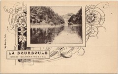 La Bourboule-Bateau Electrique sur le Lac Litho à La Bourboule