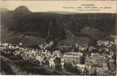 L'Auvergne-Puy-de-Dome-Mont-Dore-Vue générale-Le Capucin à Mont-Dore