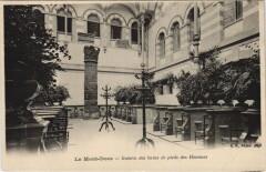 Le Mont-Dore-Galerie des bains de pieds des Hommes à Mont-Dore