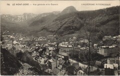 Le Mont-Dore-Vue générale et le Capucin à Mont-Dore