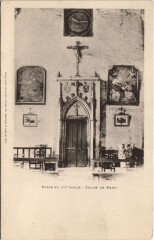 Porte du Xvi siecle-Eglise de Mazac -
													63 Puy de Dôme
												