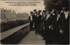 Clermont-Ferrand - Le President Fallieres sur la Pl. de la Poterne à Clermont-Ferrand