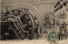 Usine Michelin - La Dynamo de la machine de 1500 chevaux