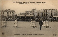 Clermont-Ferrand - La Soc. Ligure Christoforo Colombo de Genes à Clermont-Ferrand