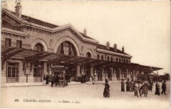 Chatel-Guyon - La Gare à Châtel-Guyon