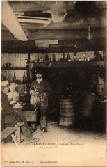 Le Mont-Dore - Interieur d'un Buron à Mont-Dore