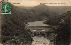 Le Puy-de-Dome - l'Usine et le Barrage