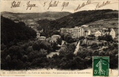 Chatel-Guyon - La Vallée de Sans-Souci vue panoramique à Châtel-Guyon