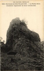 La Roche Sette - Ancienne separation de deux communes