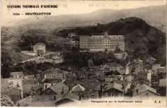 Chatel-Guyon - Perspective sur Hotel Continental à Châtel-Guyon