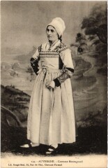 Auvergne - Costume Montgnard