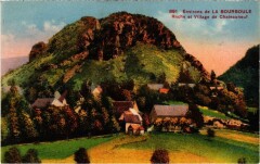 Env. de la Bourboule - Roche et Village de Chateauneuf à La Bourboule