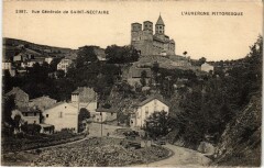 Vue générale de Saint-Nectaire à Saint-Nectaire