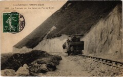 Puy-de-Dome sur les flancs Tram Vapeur