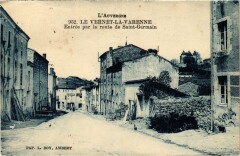 Le Vernet-la-Varenne - Entrée par le route de Saint-Germain